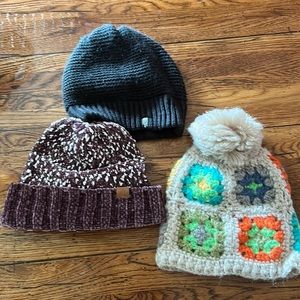 Lot of Womens Winter Caps